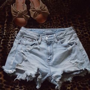 American eagle vintage high rise festival shorts